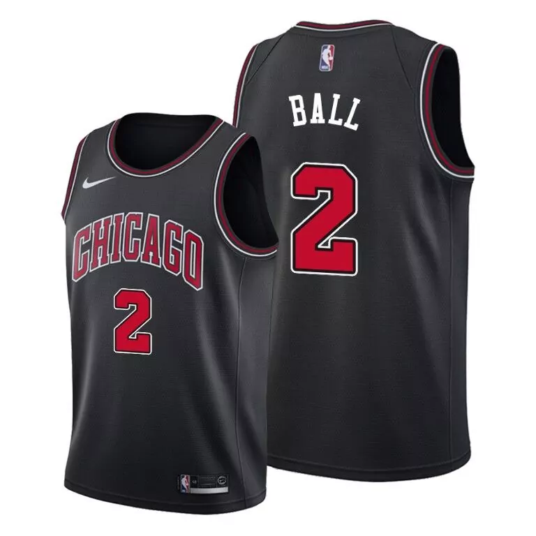 Chicago Bulls #2 Lonzo Ball Basketball