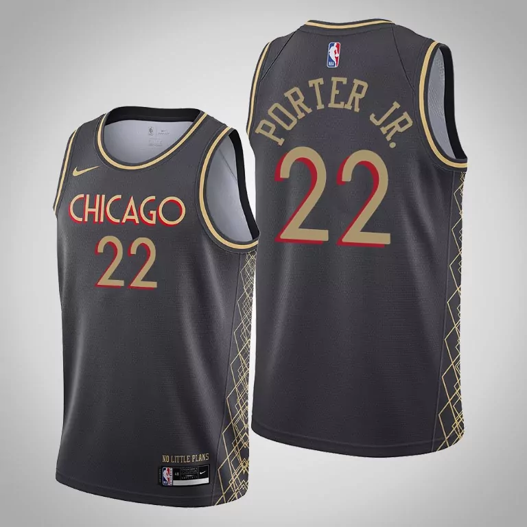 Chicago Bulls #22 Otto Porter City Edition Basketball jersey