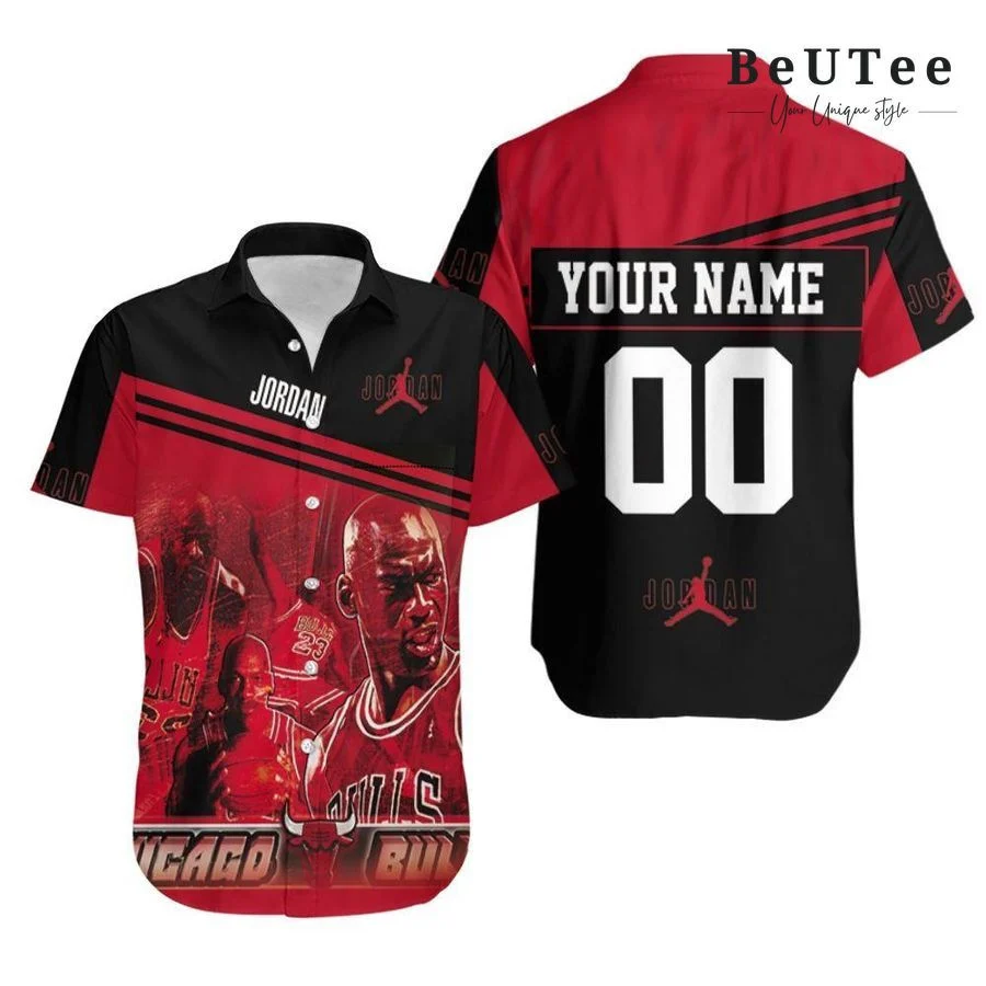 Chicago Bulls Jordan Legacy Hawaiian Shirt