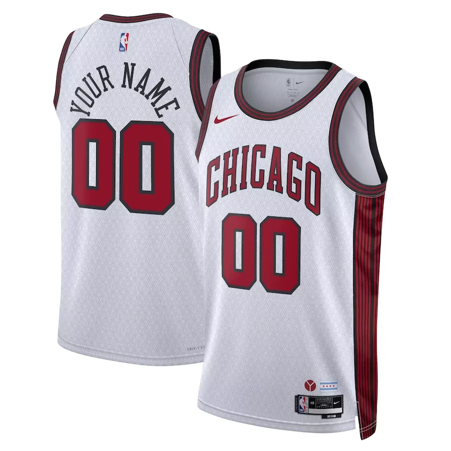 Chicago Bulls Unisex 202223 City Edition White Basketball