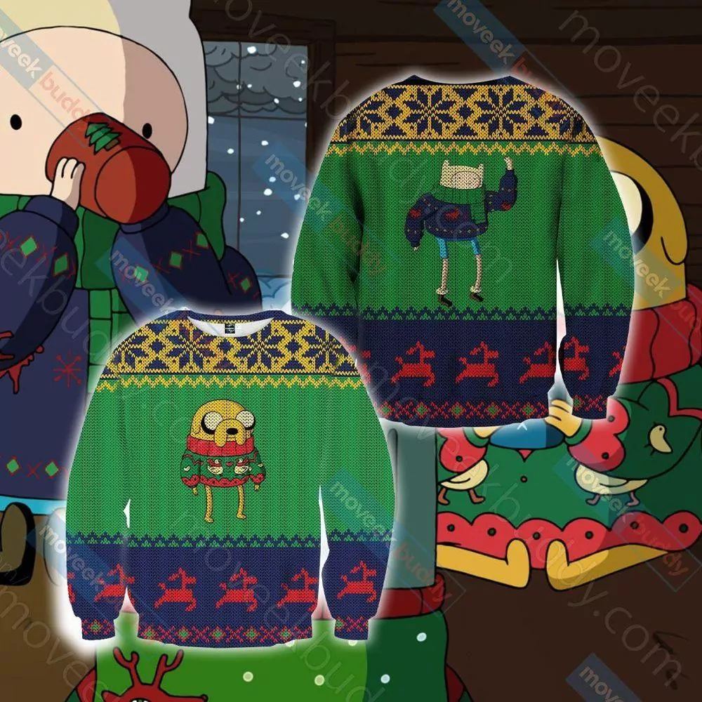 Adventure Time Adventure Time Fan Christmas Limited 3d ugly sweatshirt