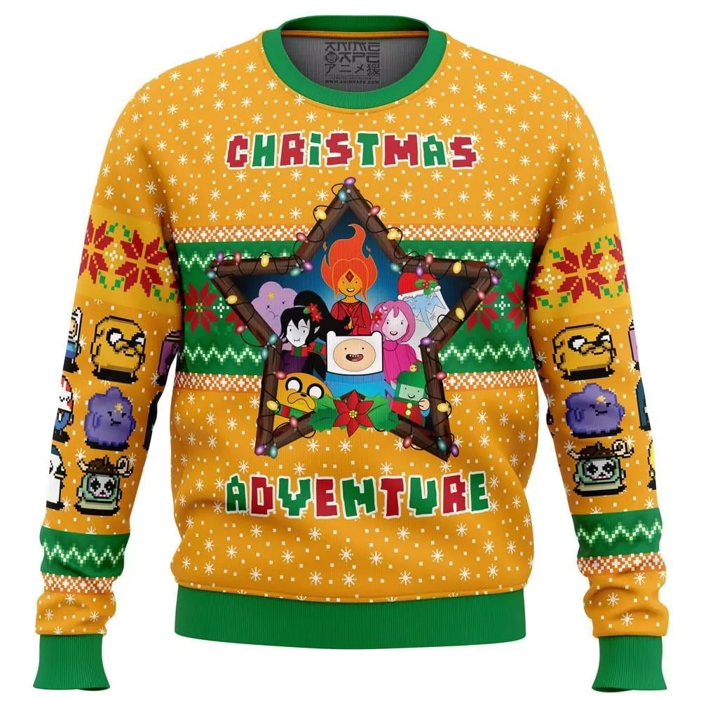 Adventure Time Christmas Limited 3d ugly sweatshirt