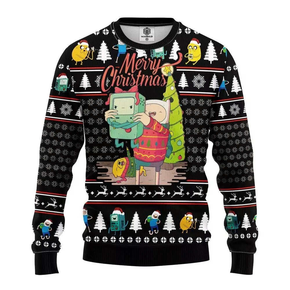 Adventure Time Christmas Limited 3d ugly sweatshirt