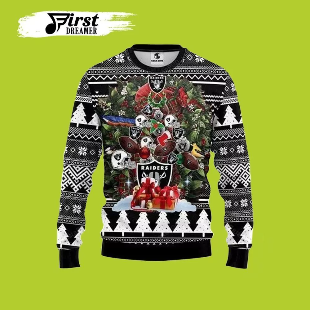 All I Want For Christmas Is Las Vegas Raiders Christmas Limited 3d ugly sweatshirt