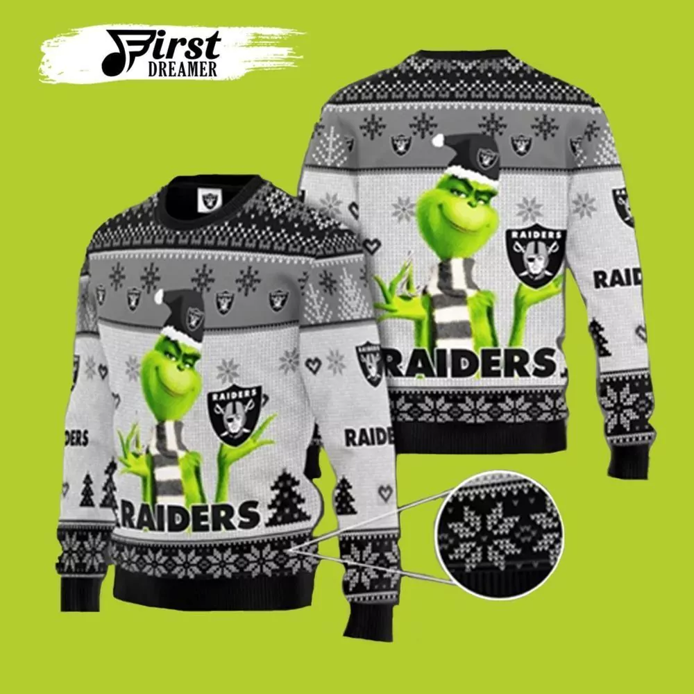 All I Want For Christmas Is Las Vegas Raiders Christmas Limited 3d ugly sweatshirt