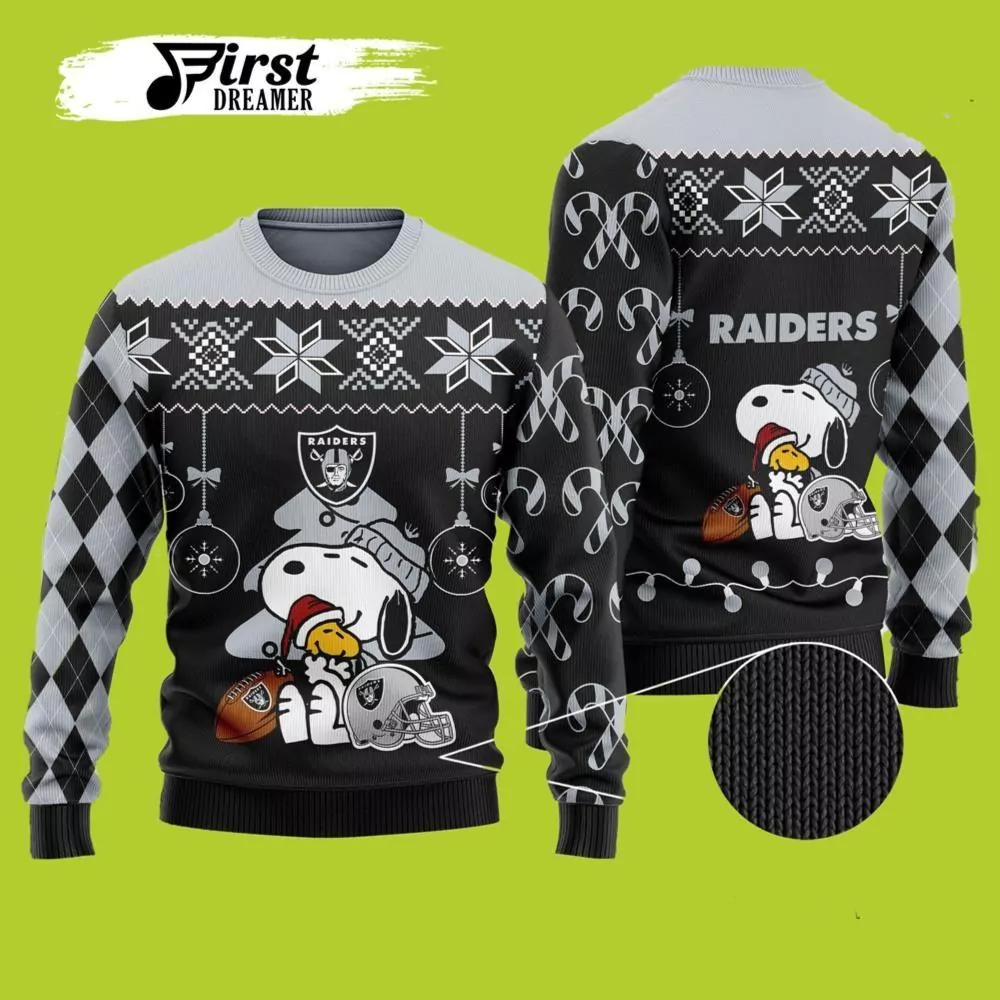 All I Want For Christmas Is Las Vegas Raiders Christmas Limited 3d ugly sweatshirt