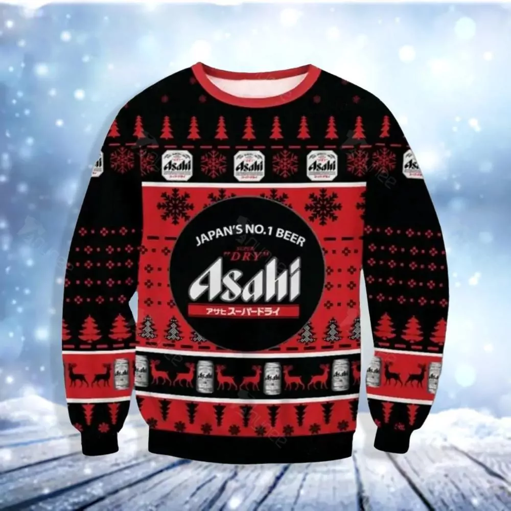 Amstel Beer Christmas Limited 3d ugly sweatshirt