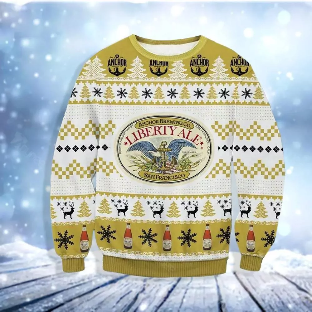 Amstel Beer Christmas Limited 3d ugly sweatshirt