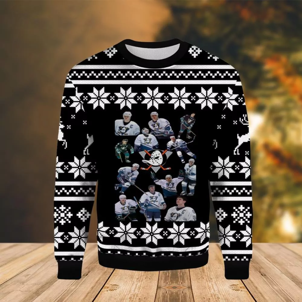 Anaheim Ducks Funny Team Christmas Limited 3d ugly sweatshirt