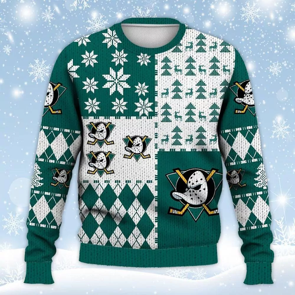 Anaheim Ducks Funny Team Christmas Limited 3d ugly sweatshirt