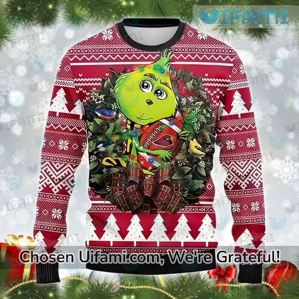 Arizona Cardinals Christmas Snoopy Woodstock Unique Arizona Cardinals Gifts 3d ugly sweatshirt