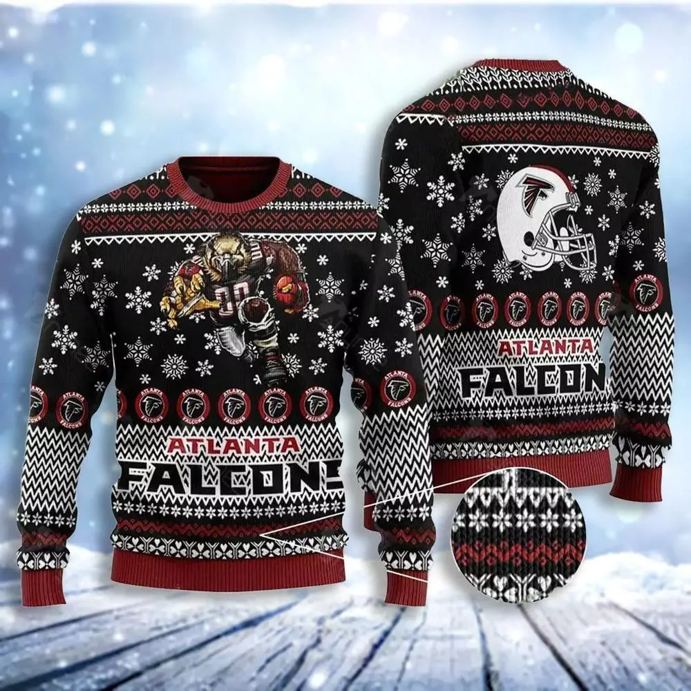 Atlanta Falcons Printed Christmas Limited 3d ugly sweatshirt