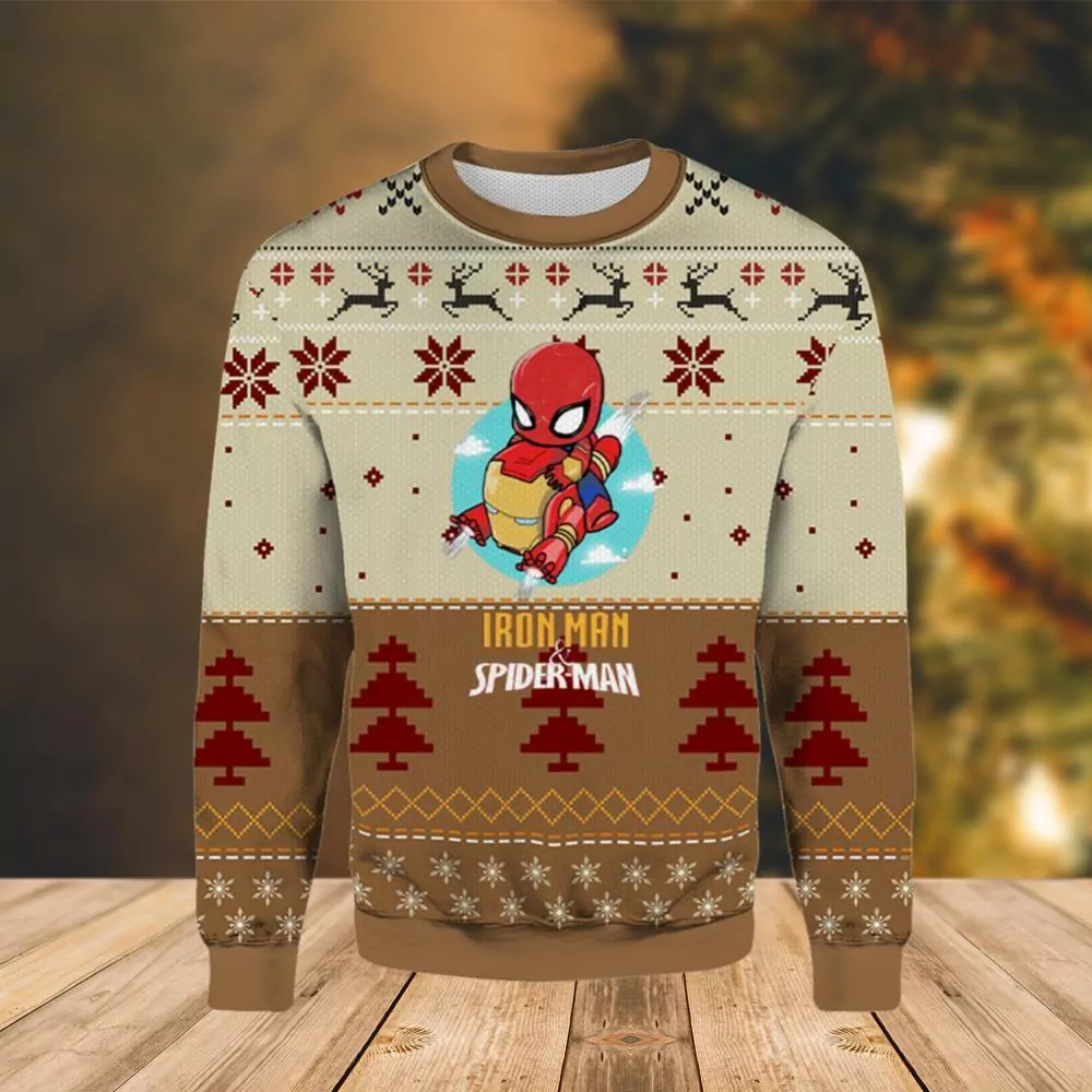 Avengers Team Christmas 3d ugly sweatshirt