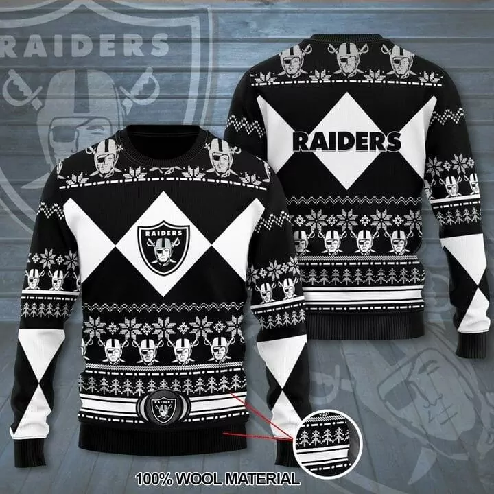 Baby Yoda Boba Fett The Mandalorian Las Vegas Raiders Christmas Raider Fans Gift 3d ugly sweatshirt