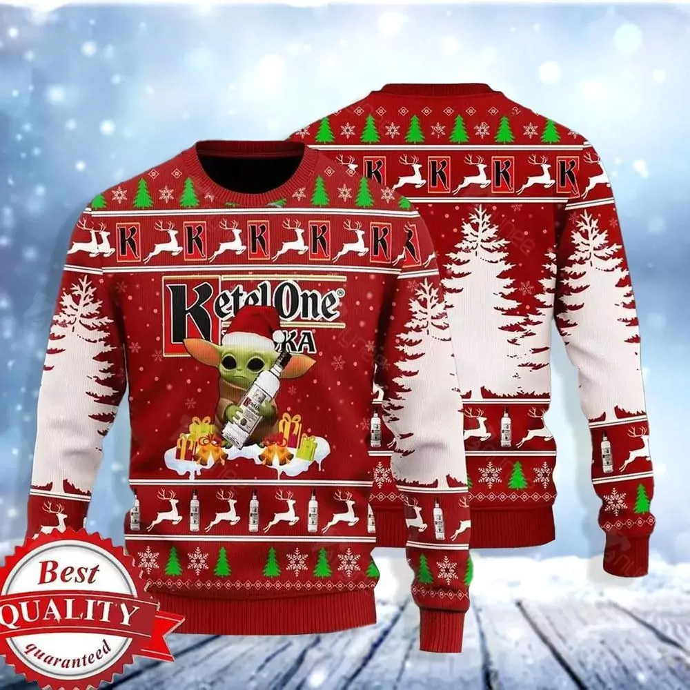 Baby Yoda Hug Patr N Christmas Awesome 3d ugly sweatshirt