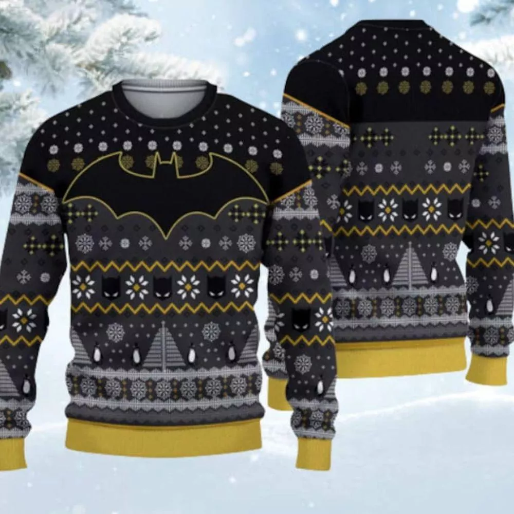 Batman Comic Christmas Limited 3d ugly sweatshirt
