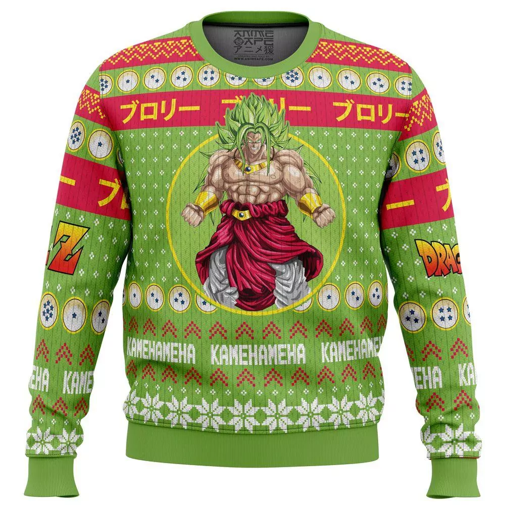 Black Goku Ssj Rose Dragon Ball Christmas 3d ugly sweatshirt