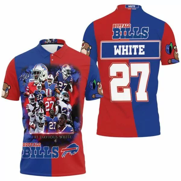 Buffalo Bills Afc East Division Champions Legends Art custom name 3d polo