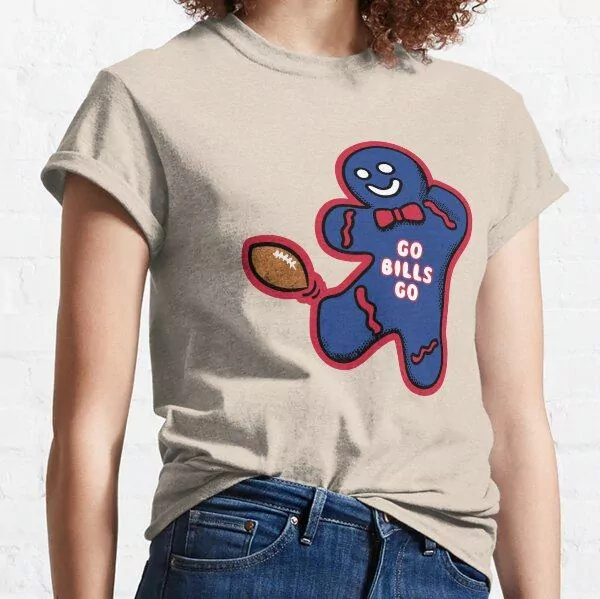 Buffalo Bills Mafia Christmas Dancing Santa Circle the Wagons Classic 78