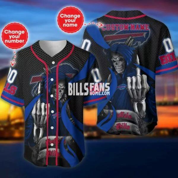 Buffalo Bills NFL Personalized Baseball America Flag Camo 3d Baseball Shirt