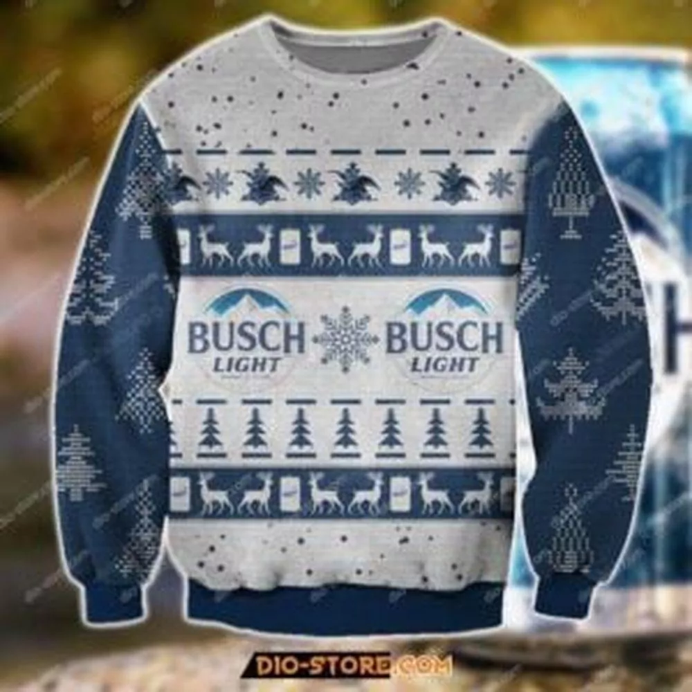 Busch Light Beer Awesome 3d ugly sweatshirt