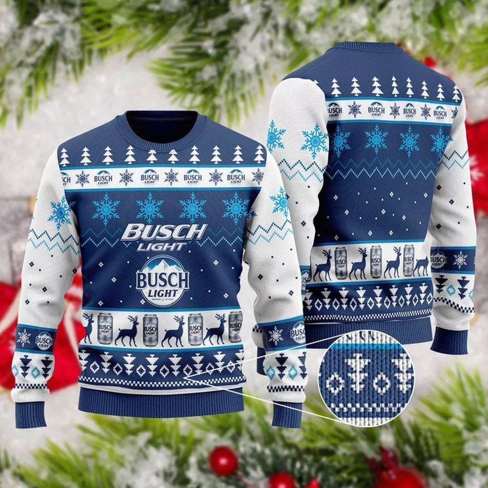 Busch Light Beer Awesome 3d ugly sweatshirt