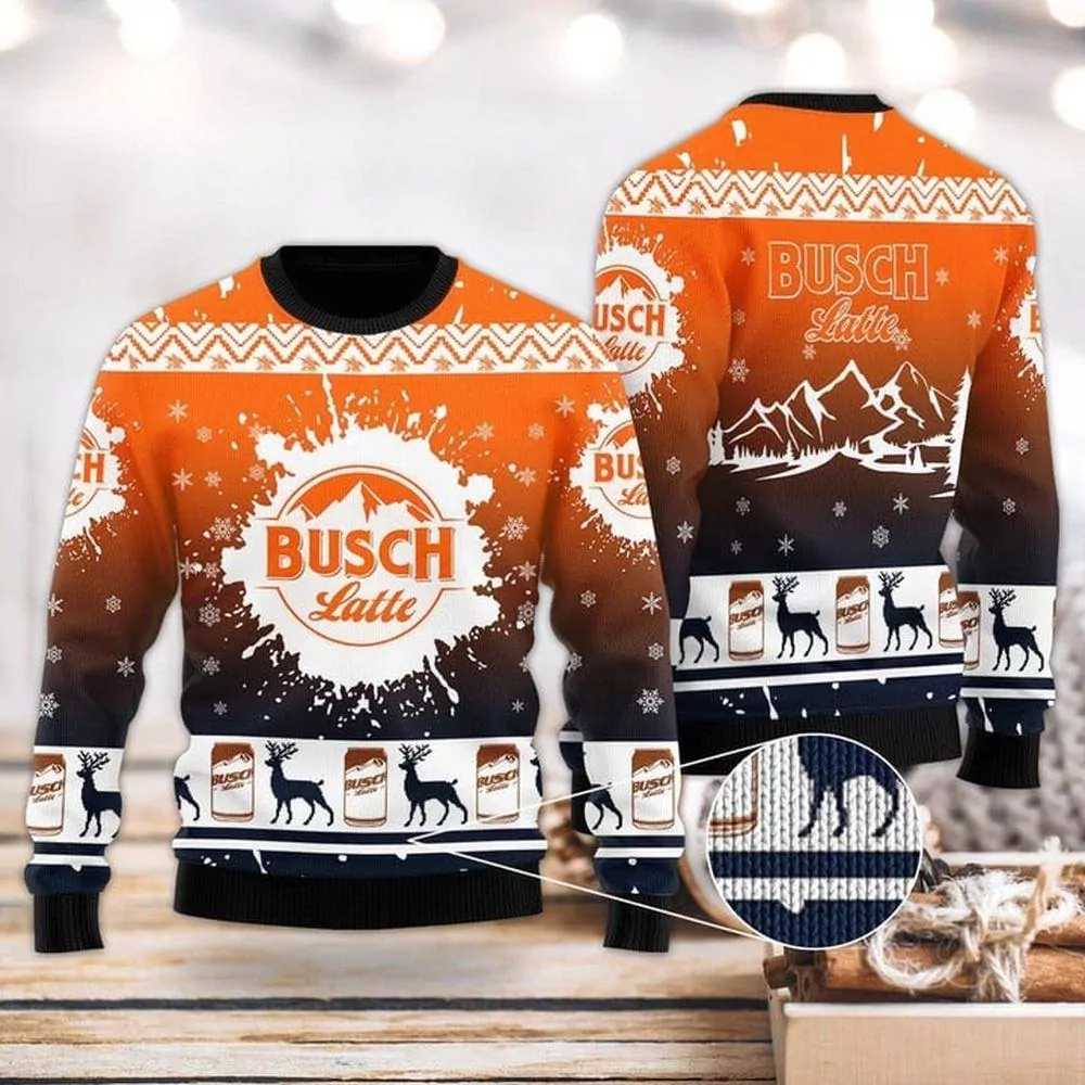 Busch Light Hohoho Christmas Awesome 3d ugly sweatshirt