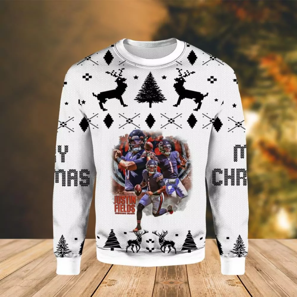 Chicago Bears Christmas 19 3d ugly sweatshirt