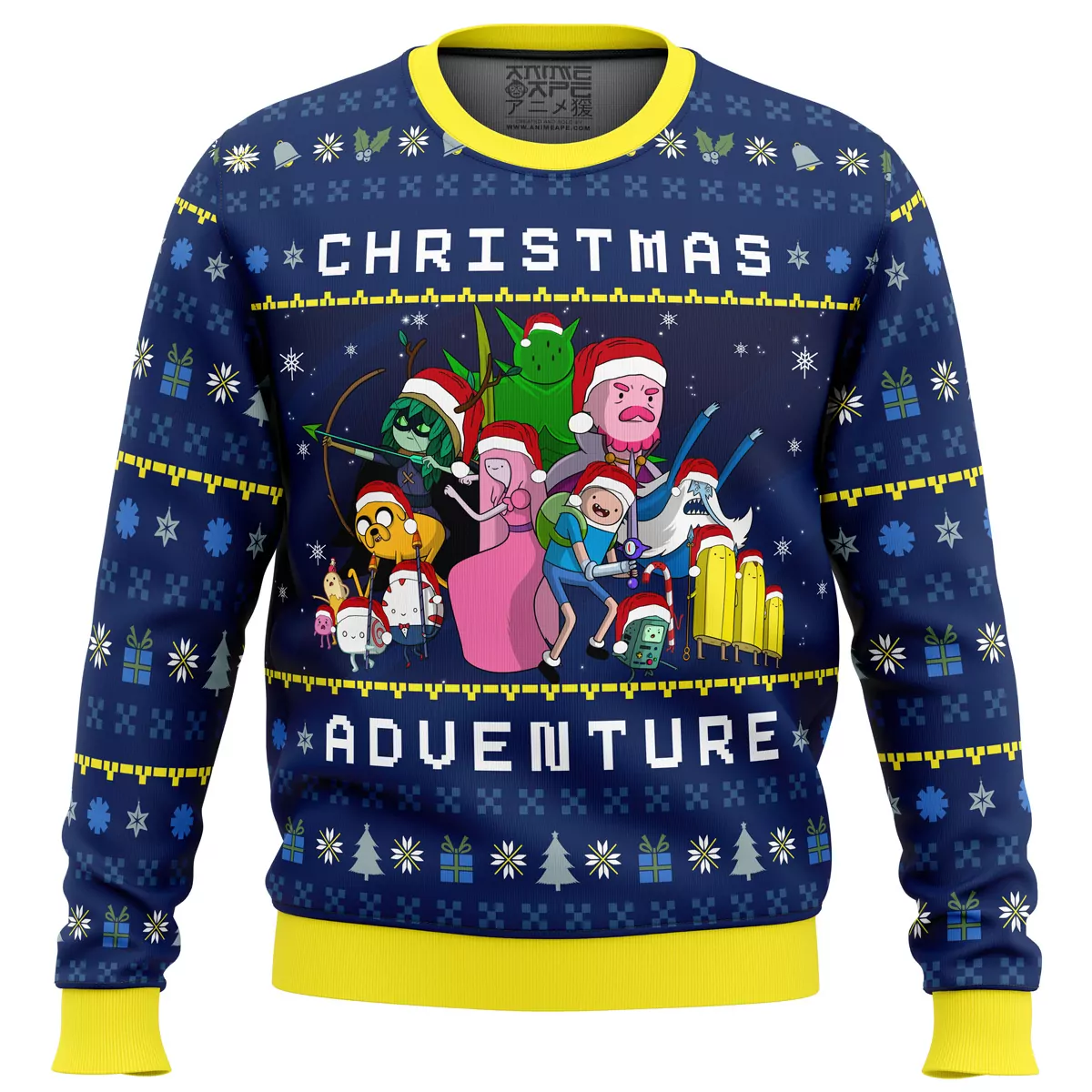 Christmas Adventure Adventure Time Christmas Holiday 3d ugly sweatshirt