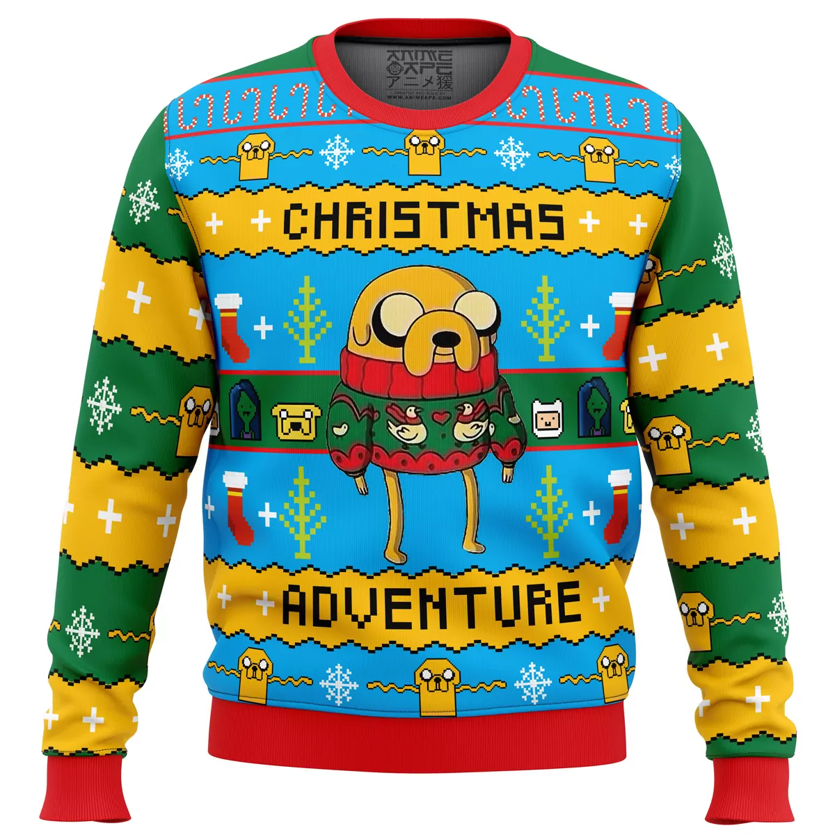 Christmas Adventure Adventure Time Christmas Holiday 3d ugly sweatshirt