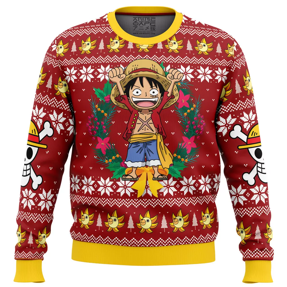 Christmas Franky One Piece Christmas Holiday 3d ugly sweatshirt
