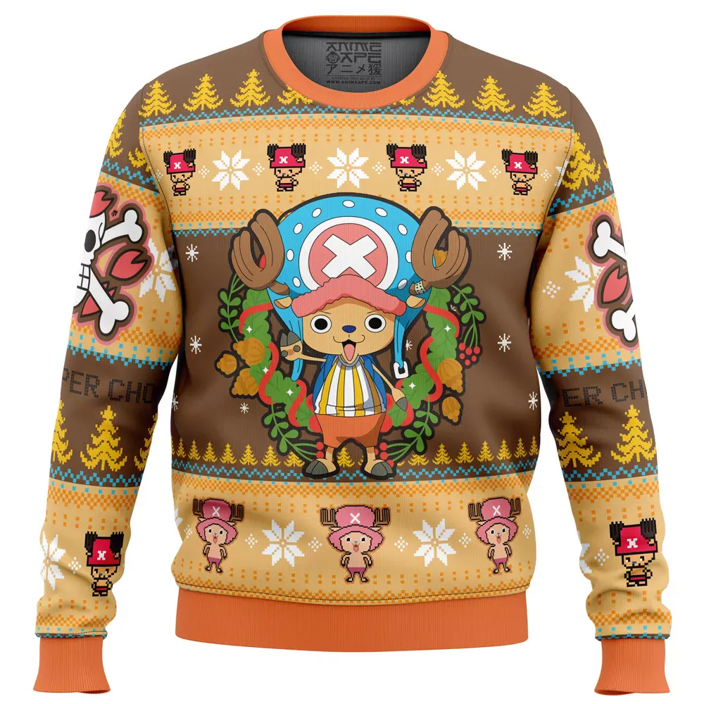 Christmas Tony Chopper One Piece Christmas Holiday 3d ugly sweatshirt