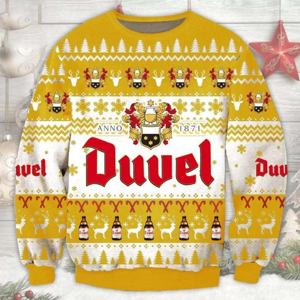 Christmas Tree Rex Drink Beer Christmas 3d ugly sweatshirt