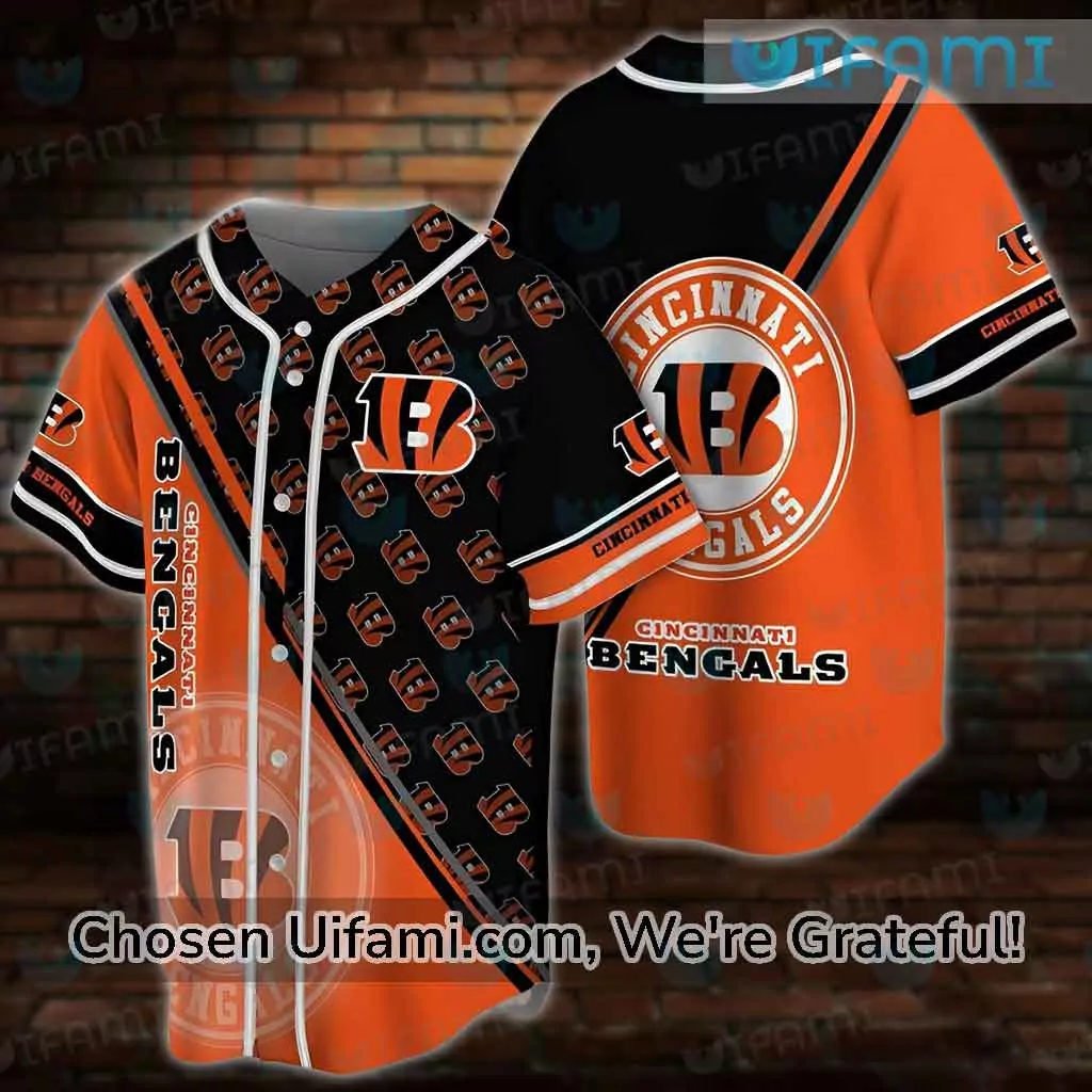 Cincinnati Bengals Baseball NFL Sportswear for Fans 3d Baseball Shirt