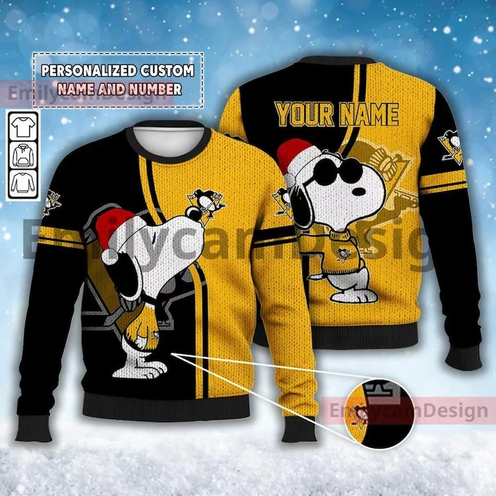Crosby Pittsburgh Penguins Christmas Awesome 3d ugly sweatshirt