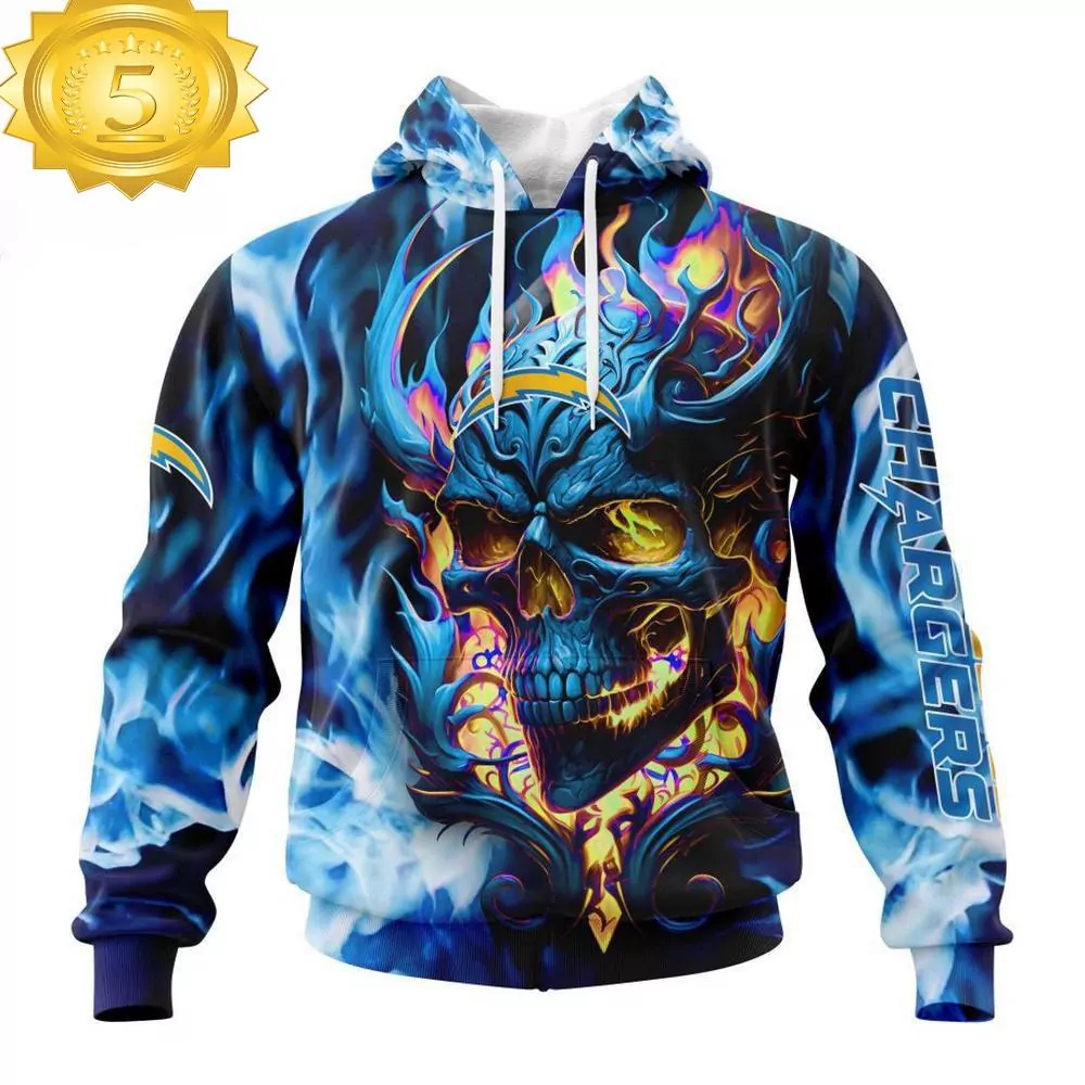 Custom Name And Number Los Angeles Chargers NFL Grinch Musicdope80s.com 3d