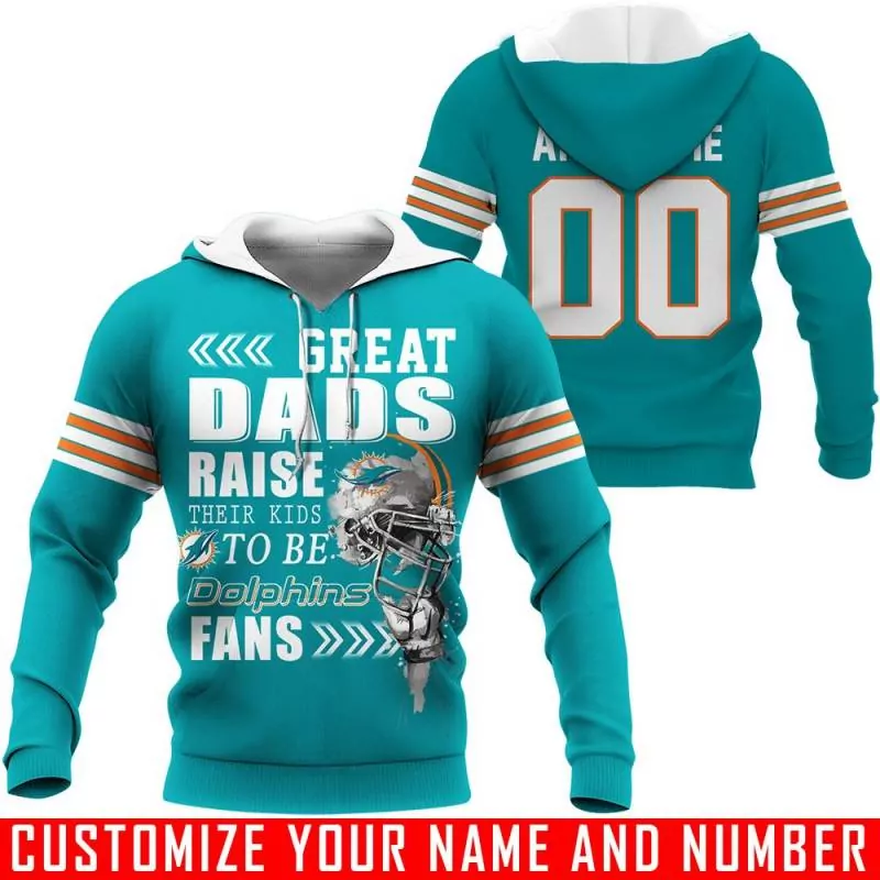 Custom Name NFL Miami Dolphins Just Hate Us Grey Classic Style 3d