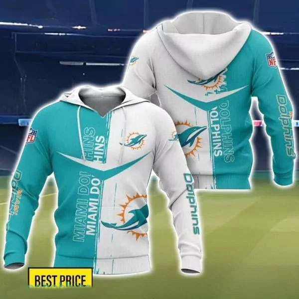 Custom Name NFL Miami Dolphins Just Hate Us Grey Classic Style 3d