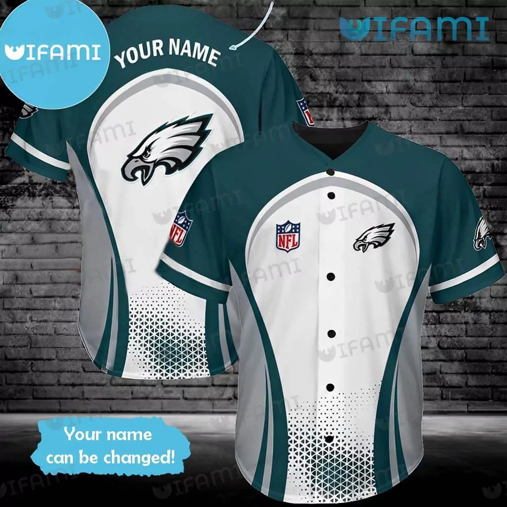 Custom Philadelphia Eagles Baseball Mascot Philadelphia Eagles Gift 3d Baseball Shirt
