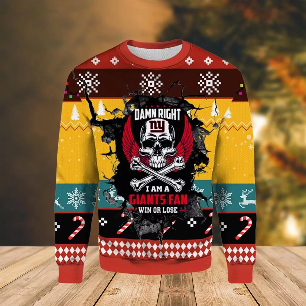 Daniel Jones New York Giants Limited 3d ugly sweatshirt