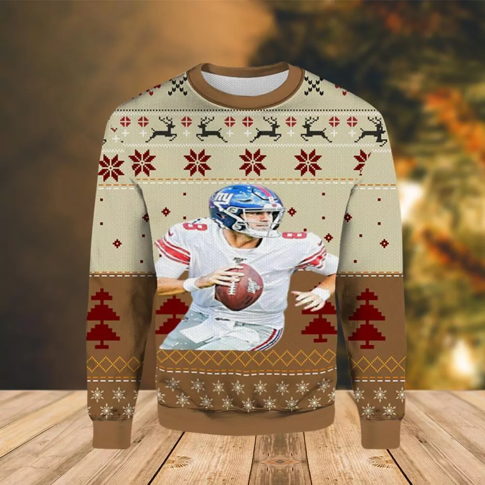 Daniel Jones New York Giants Limited 3d ugly sweatshirt