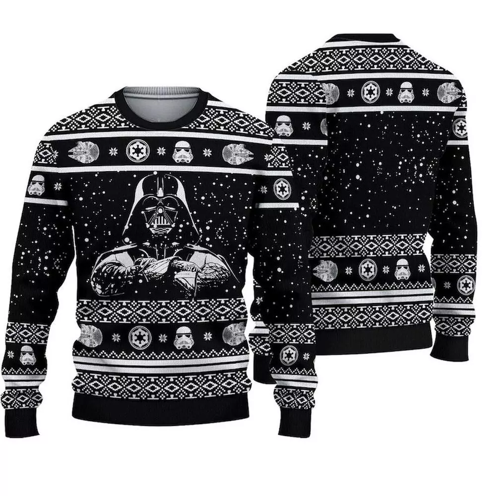 Darth Vader Black Christmas 3d ugly sweatshirt