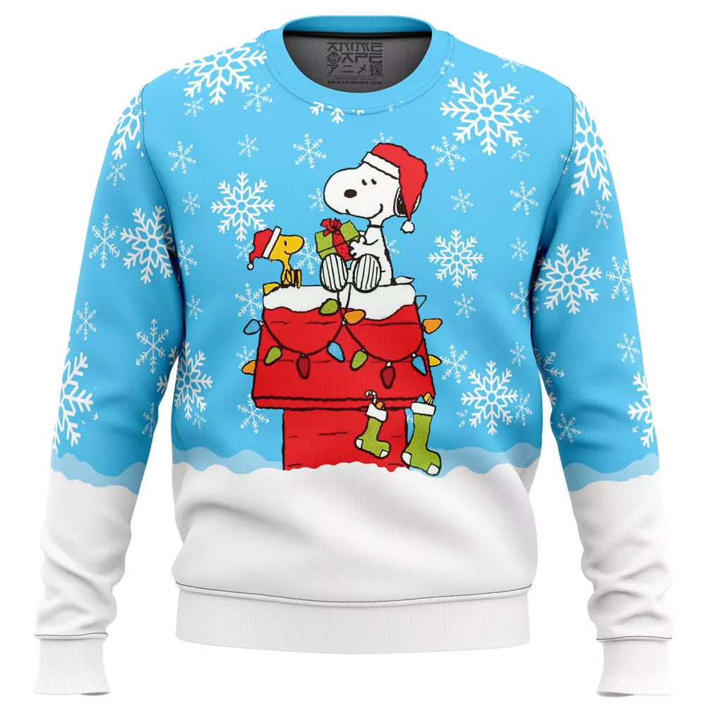 Dashing Through the Snow The Simpsons Christmas Holiday 3d ugly sweatshirt