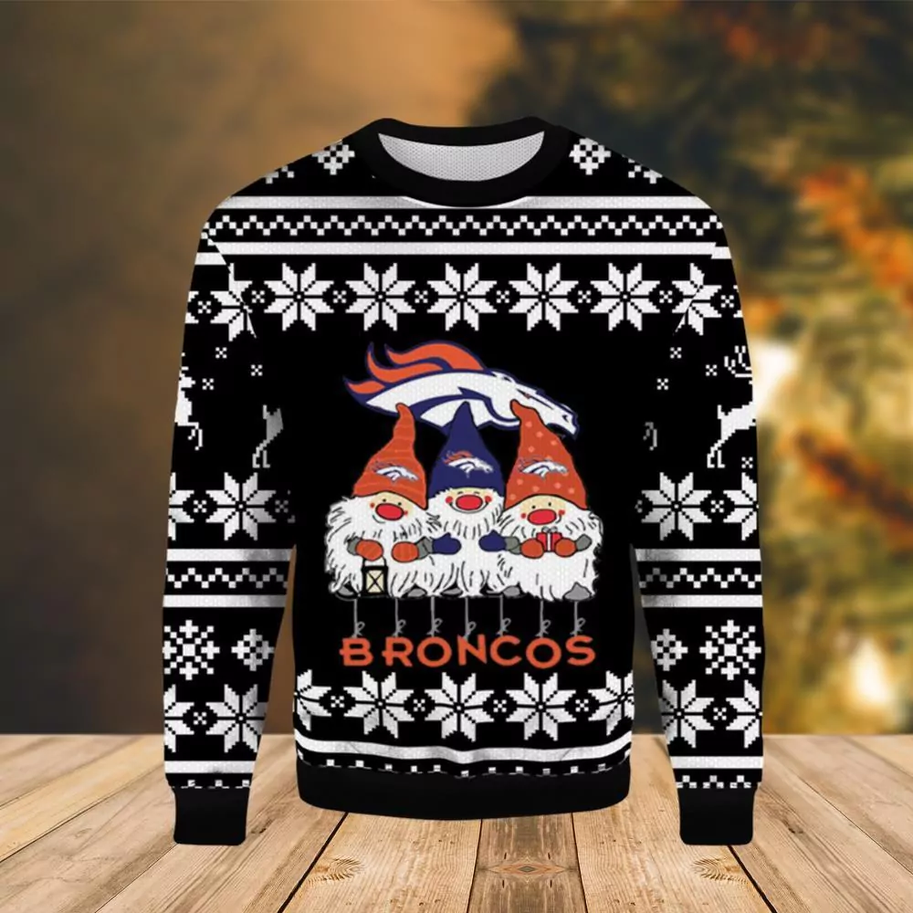 Denver Broncos Logo Star Christmas Limited 3d ugly sweatshirt