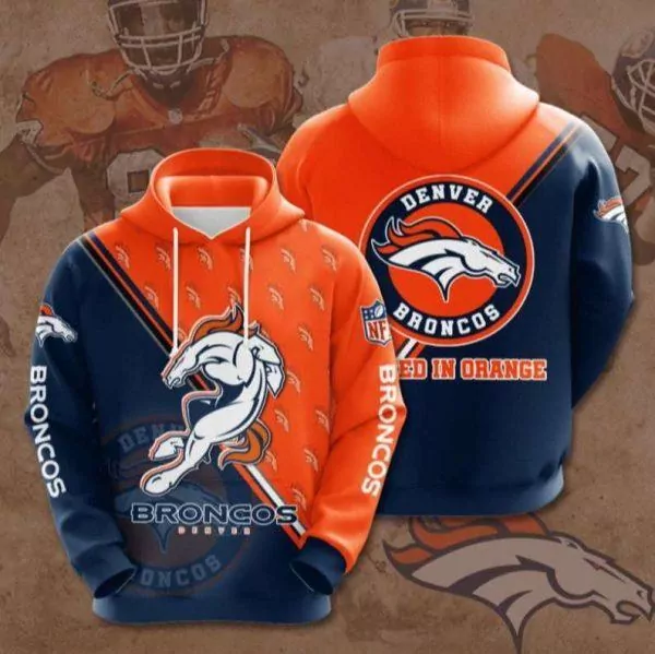 Denver Broncos NFL 2022 print 3d