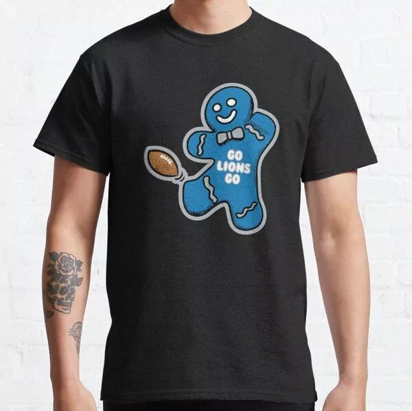 Detroit Lions Gingerbread Man Classic