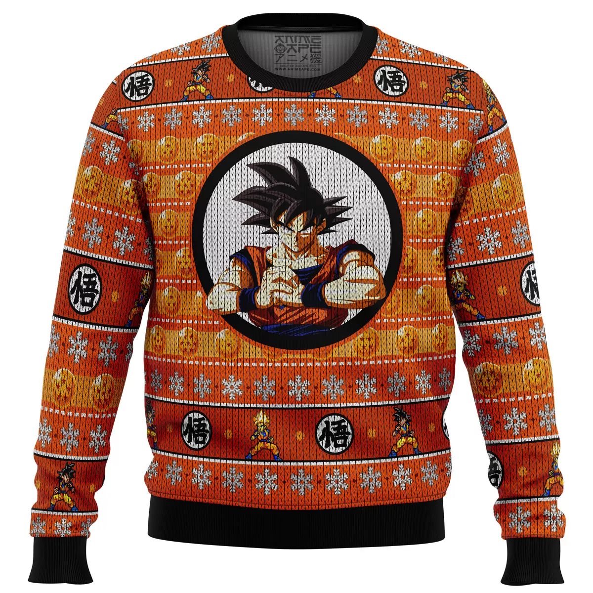 Dragon Ball Z Goku Over 9000 Christmas Holiday 3d ugly sweatshirt