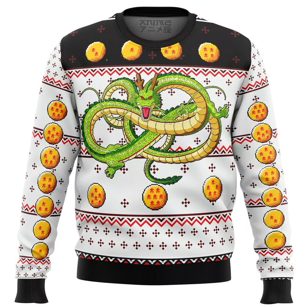 Dragon Ball Z Goku Over 9000 Christmas Holiday 3d ugly sweatshirt
