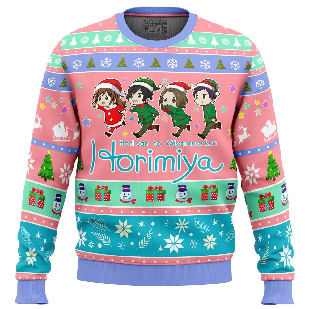 Fortnite Snow Floss Christmas Holiday 3d ugly sweatshirt