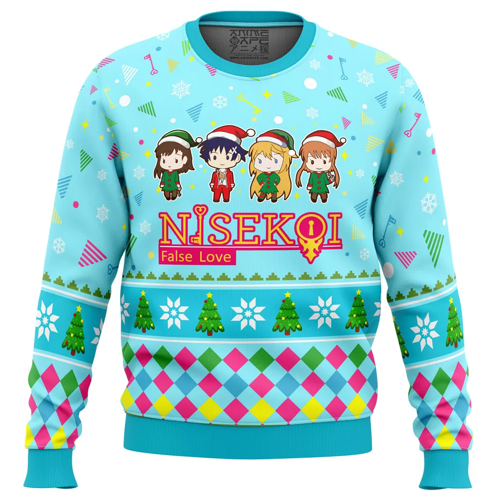 Fortnite Snow Floss Christmas Holiday 3d ugly sweatshirt